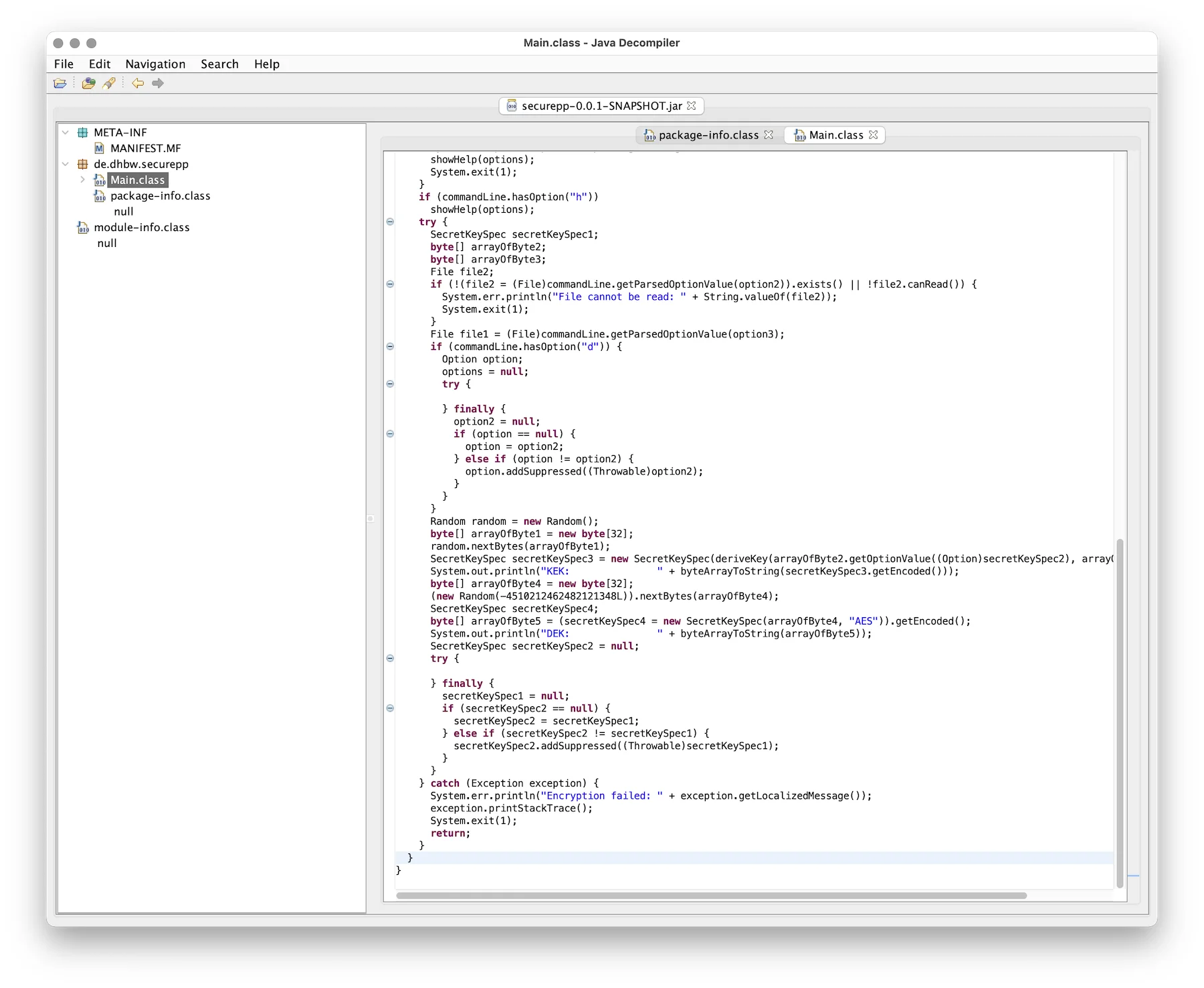 The JD Decompiler (Java)